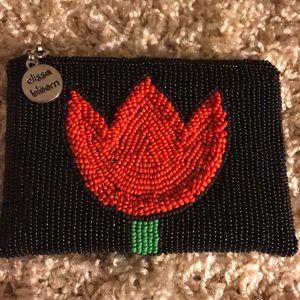 Elissa Bloom beaded coin purse.